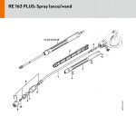 Stihl RE 143 PLUS Electric Pressure Washer Spare Parts